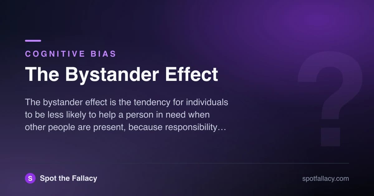 The Bystander Effect: Why Crowds Freeze in Emergencies & How to Break the Spell